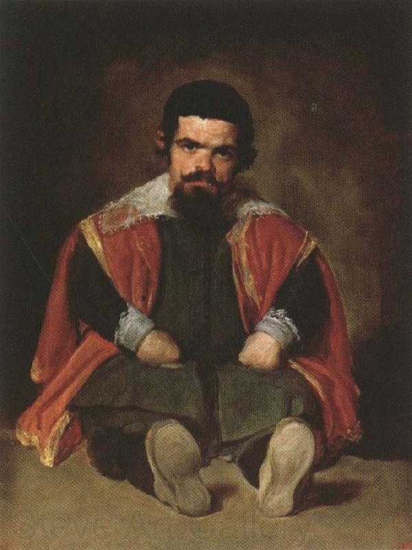 Diego Velazquez Portrait of the Jester Don Sebastian de Morra Spain oil painting art